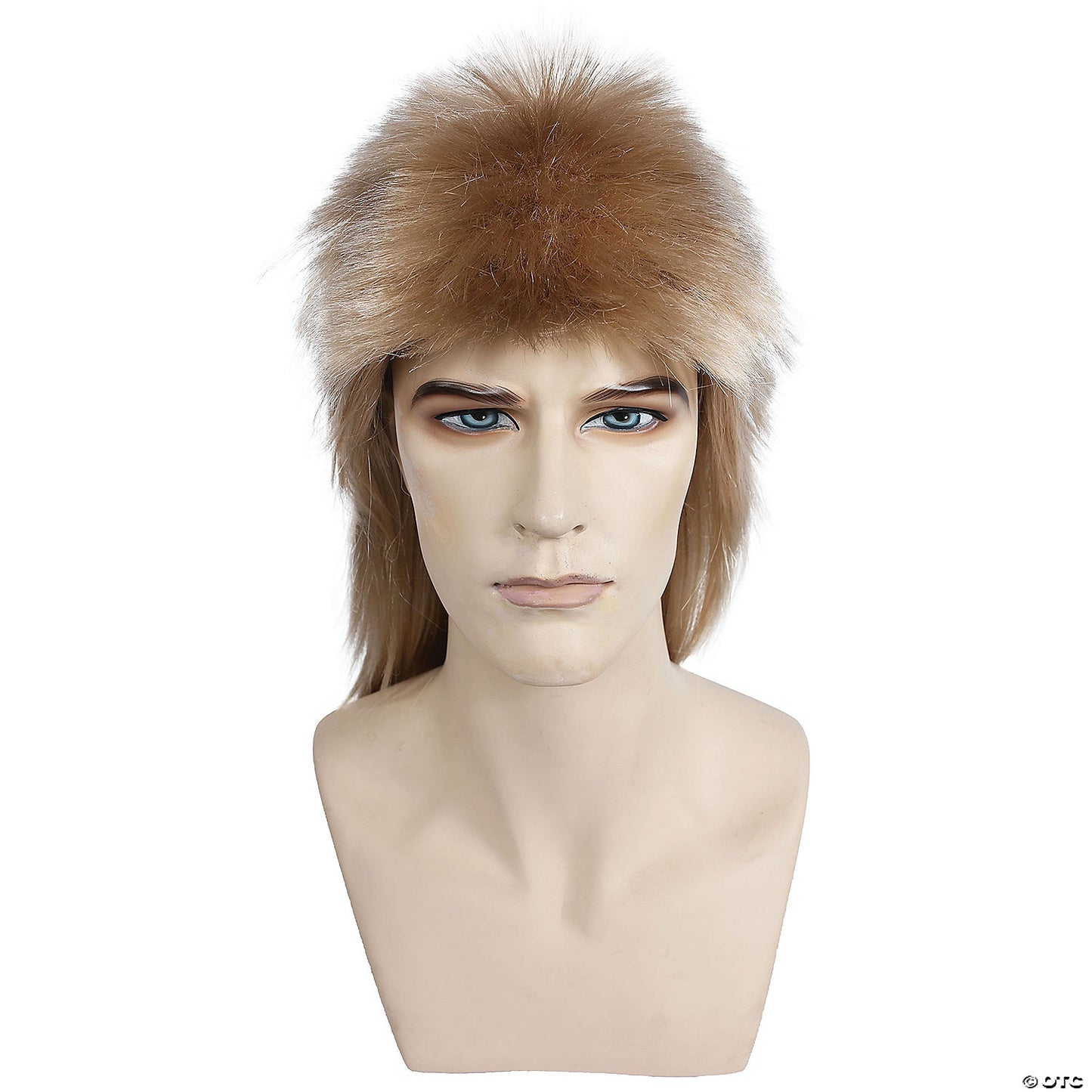 Adults Long Mullet Wig - White 60