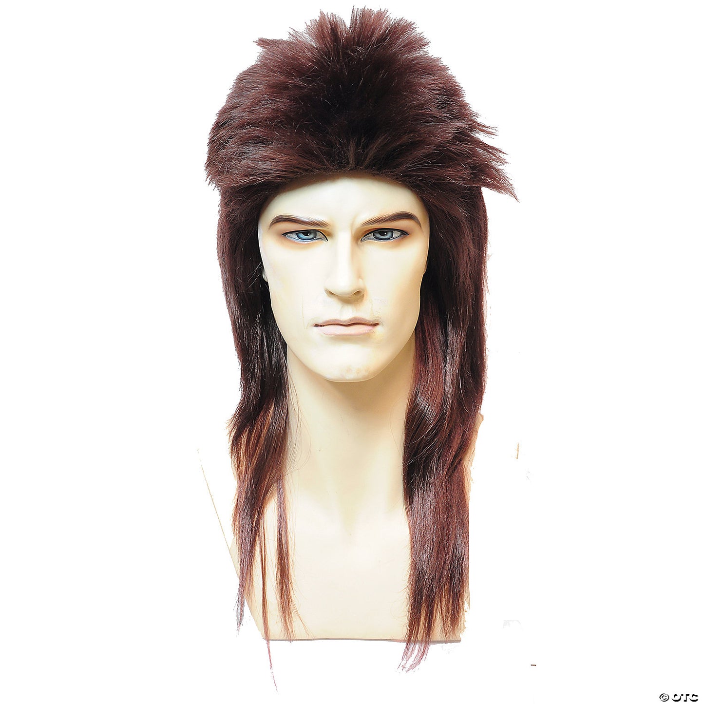 Adults Long Mullet Wig - White 60