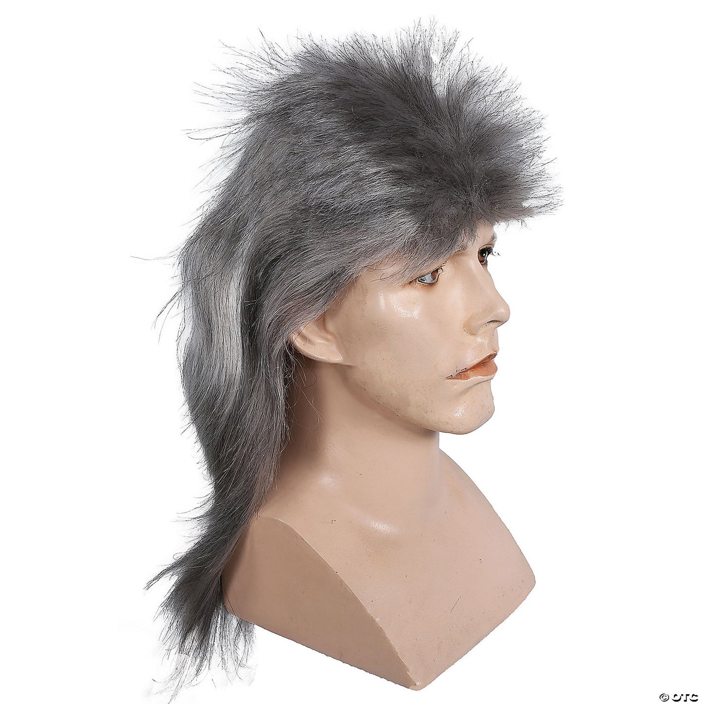 Adults Long Mullet Wig - White 60