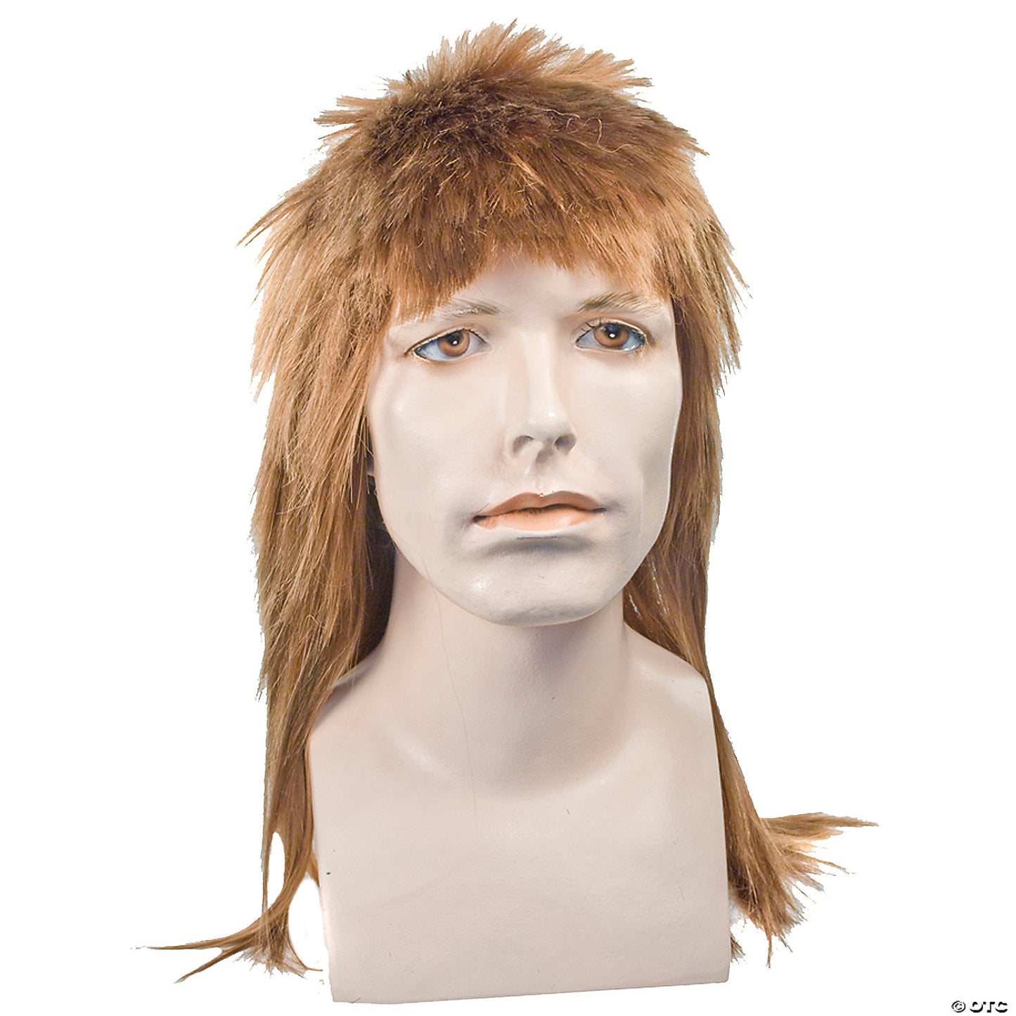 Adults Long Mullet Wig - White 60