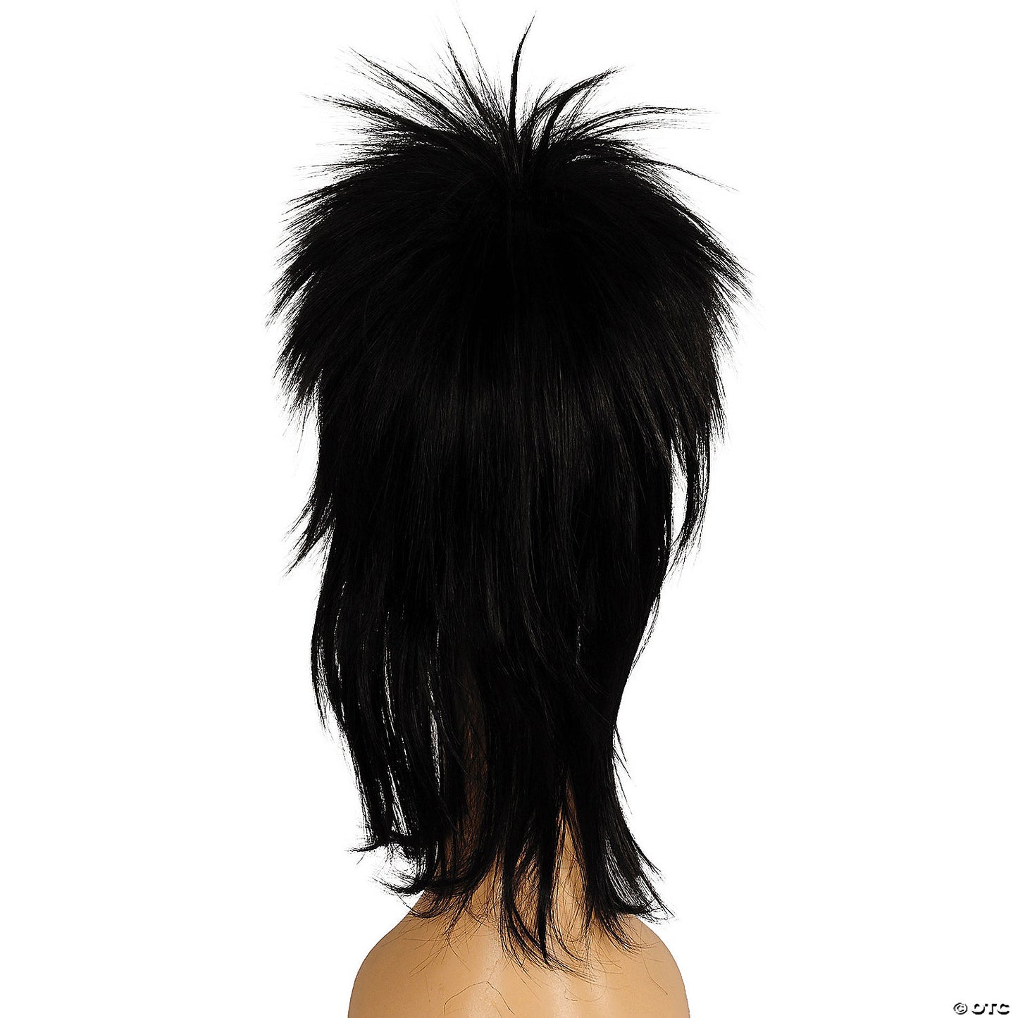 Adult Punk Fright Wig Black 1