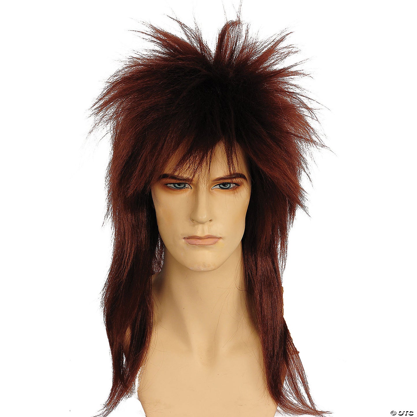 Adult Punk Fright Wig Black 1