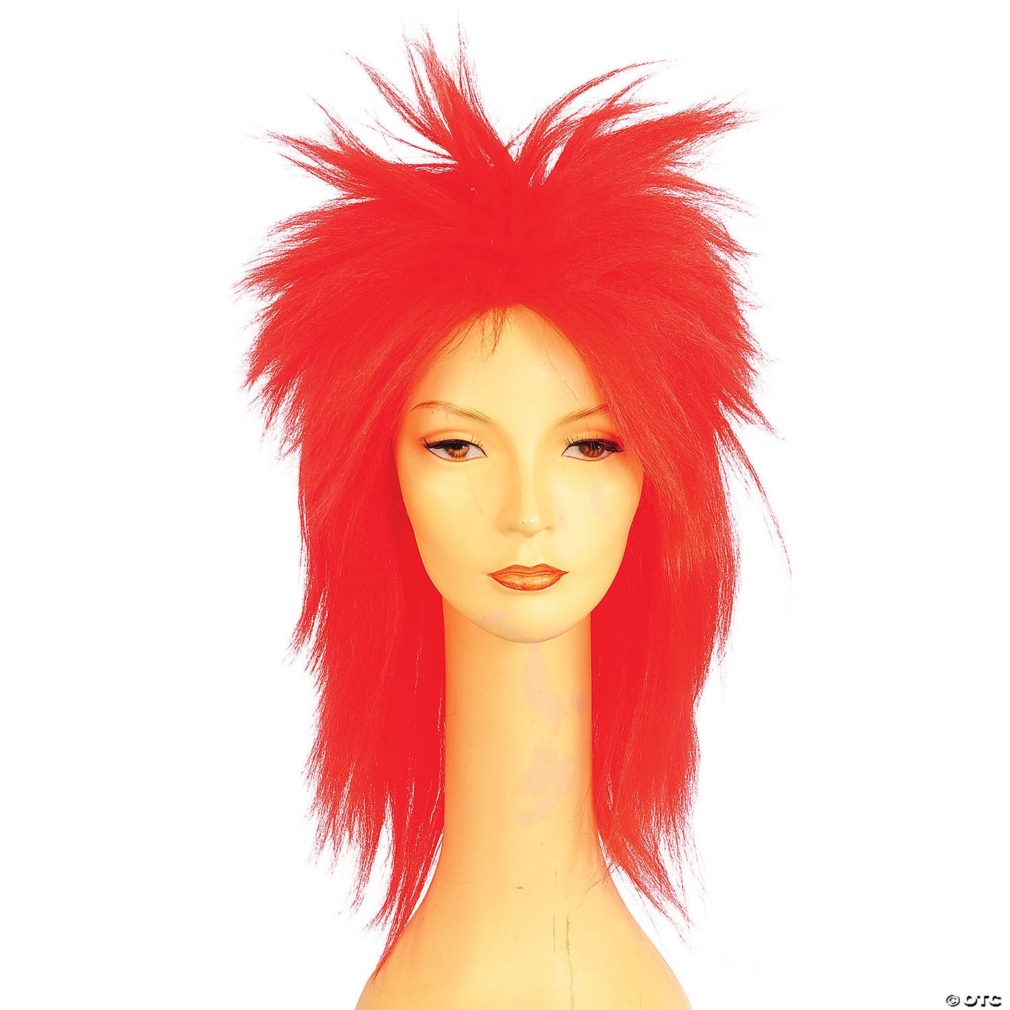 Adult Punk Fright Wig Black 1