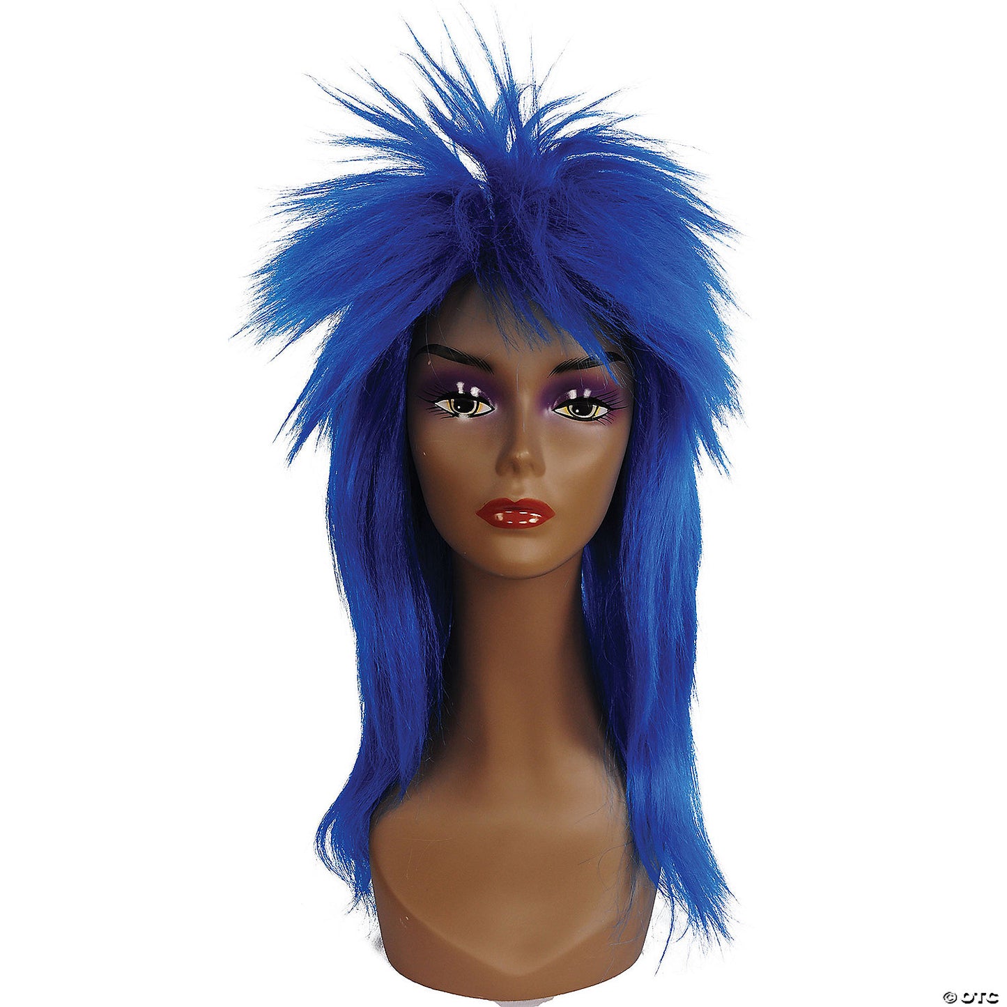 Adult Punk Fright Wig Black 1