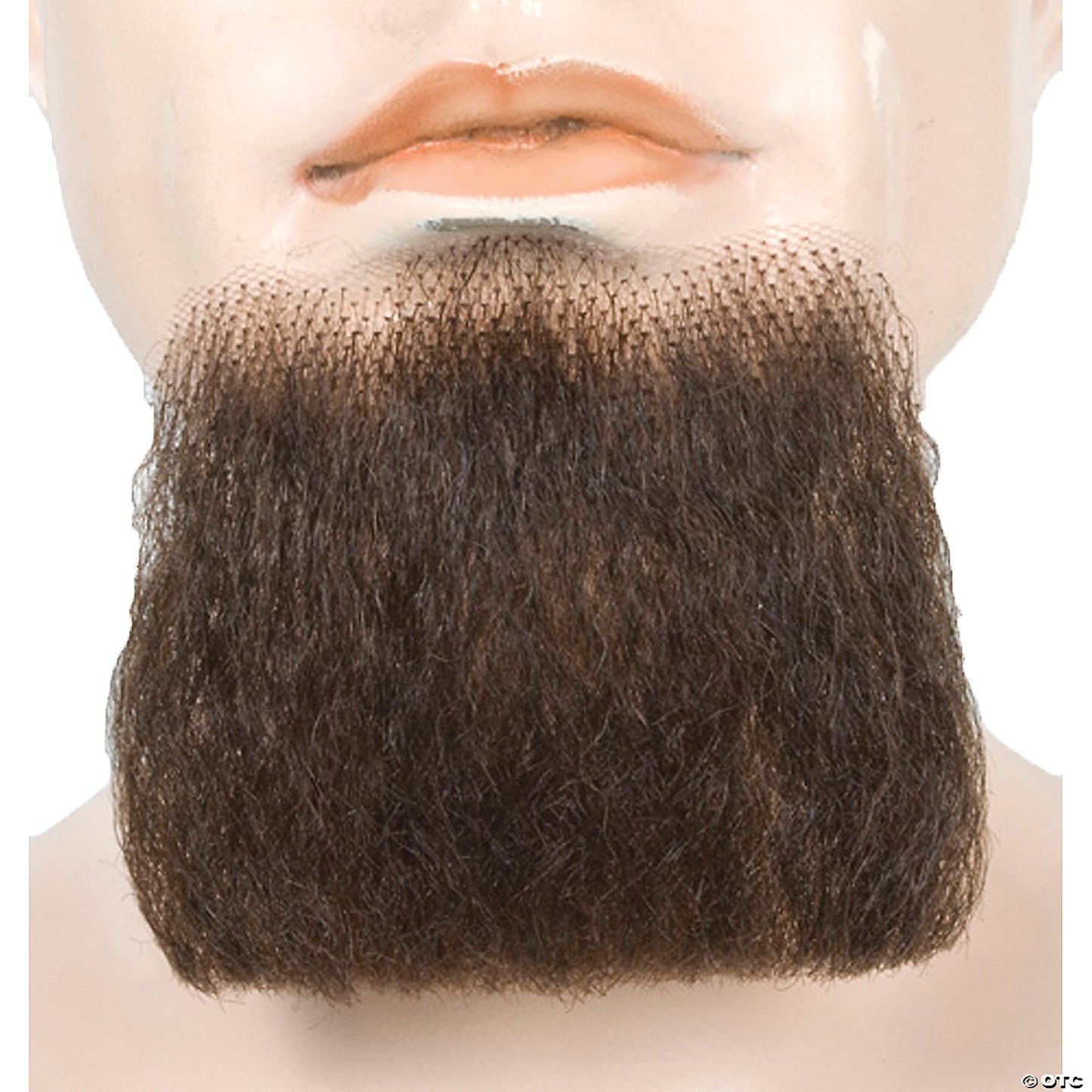 3 Point Beard Human Med Brown Red 30