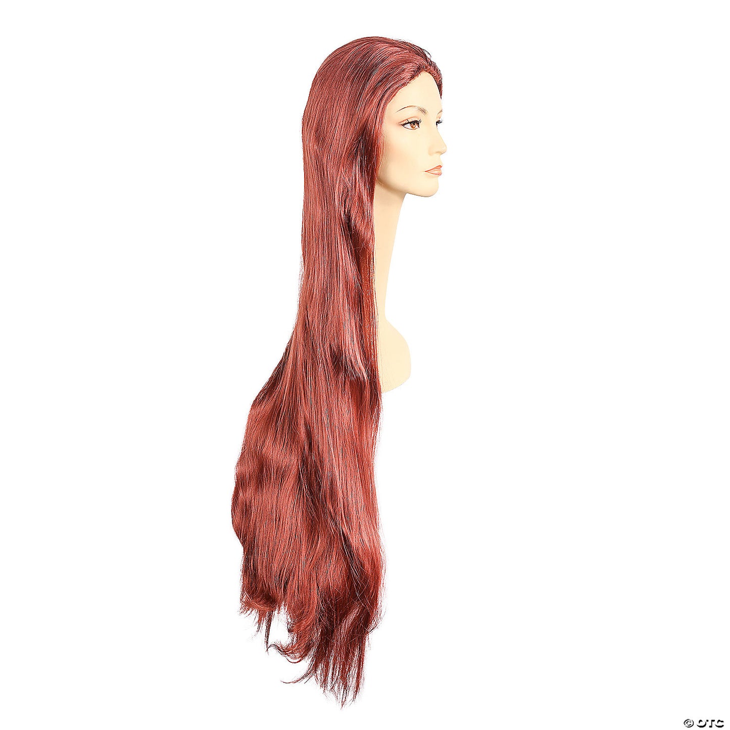 40" Long Straight 1448 Wig Med Chestnut Brown 6