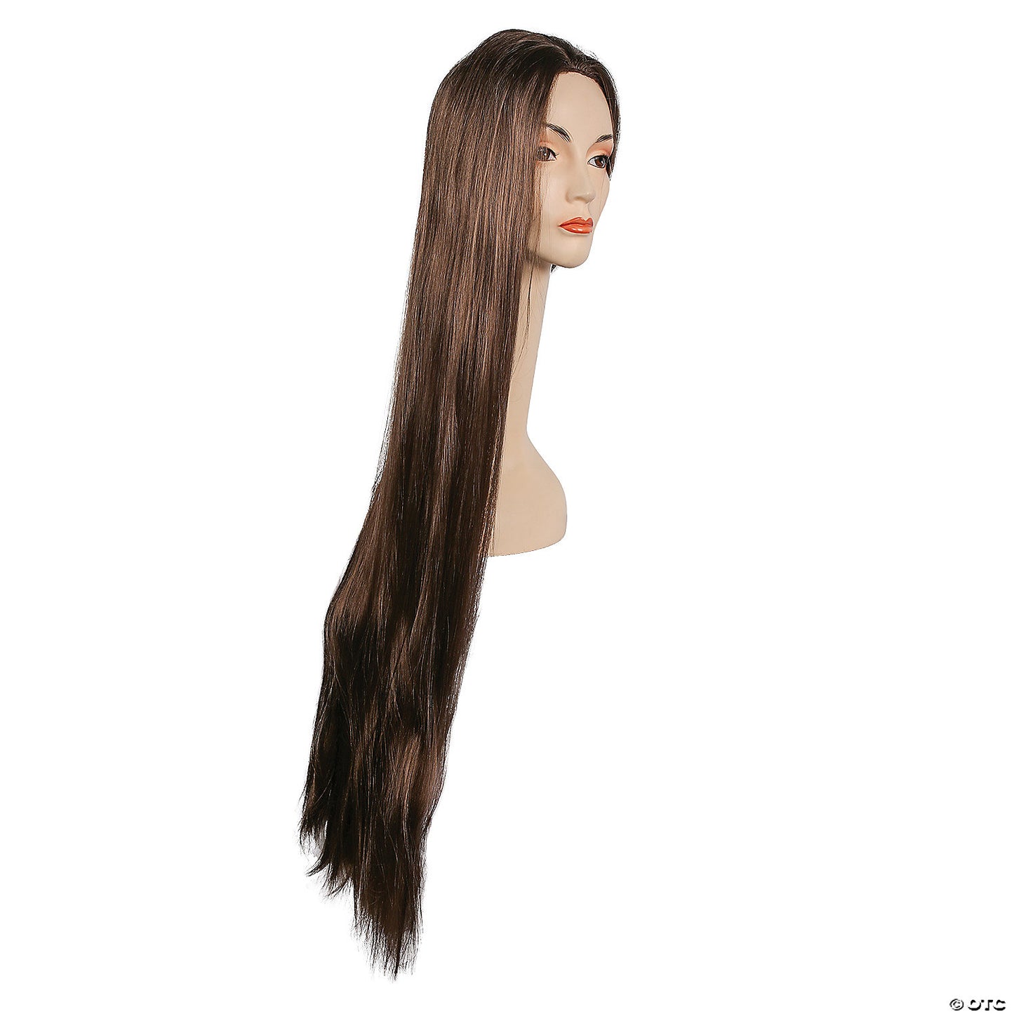 40" Long Straight 1448 Wig Med Chestnut Brown 6