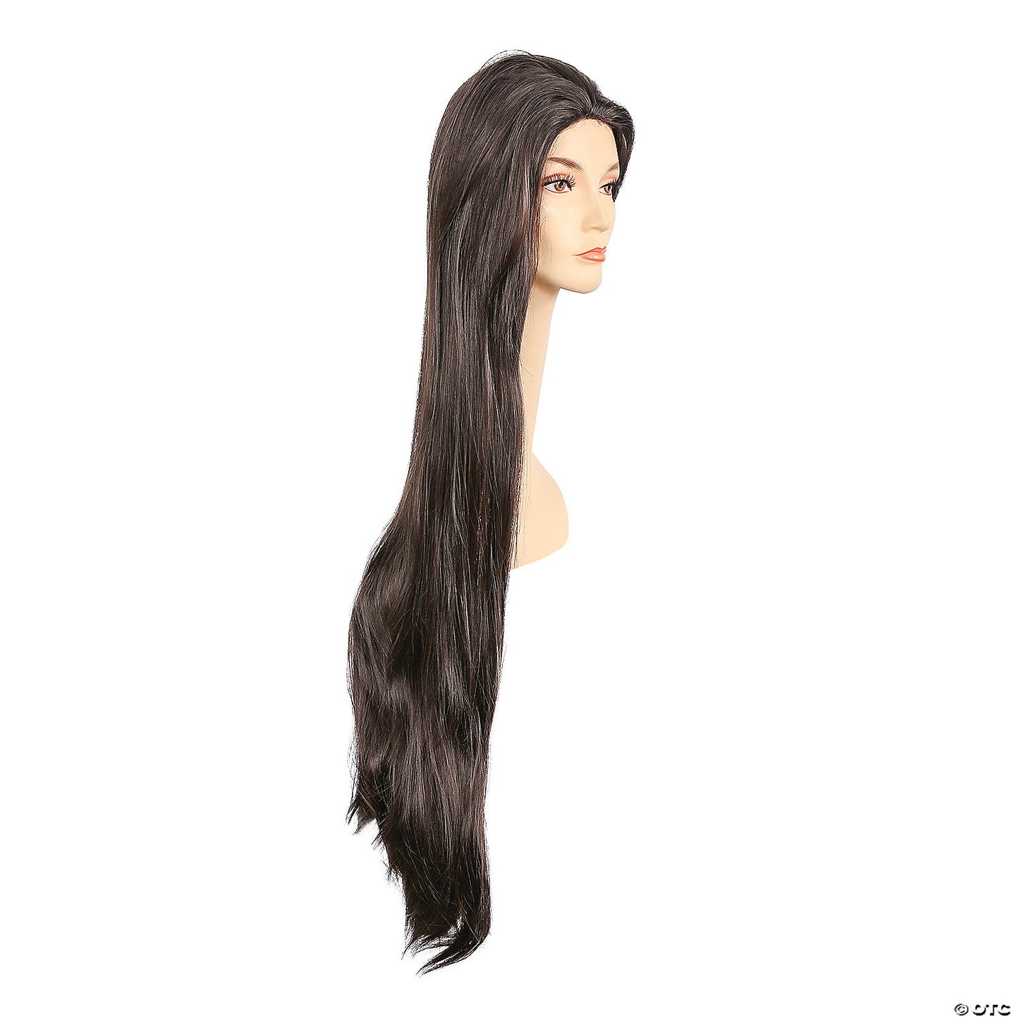 40" Long Straight 1448 Wig Med Chestnut Brown 6