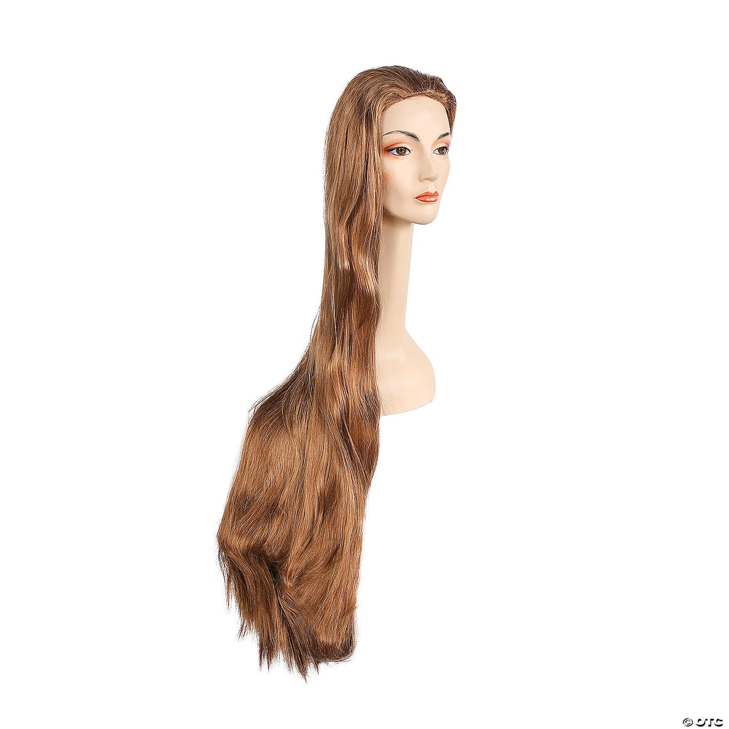 40" Long Straight 1448 Wig Med Chestnut Brown 6