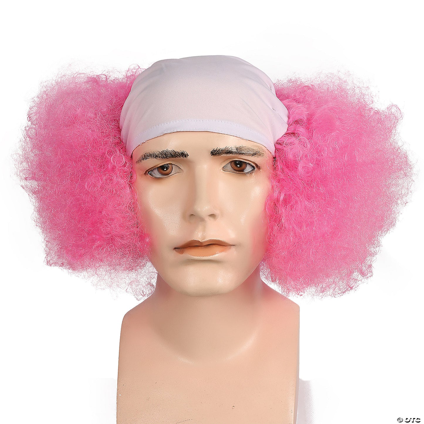 Adults Bald Curly Clown Wig