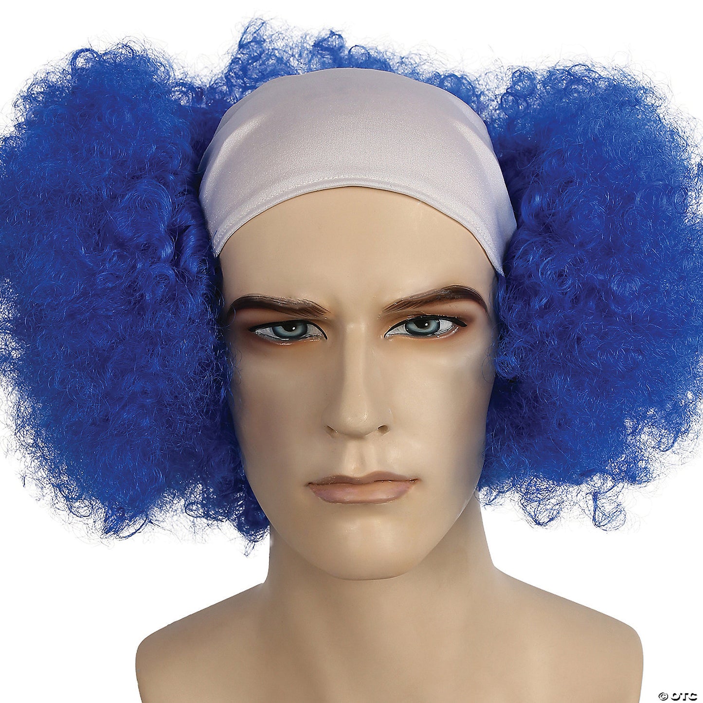 Adults Bald Curly Clown Wig