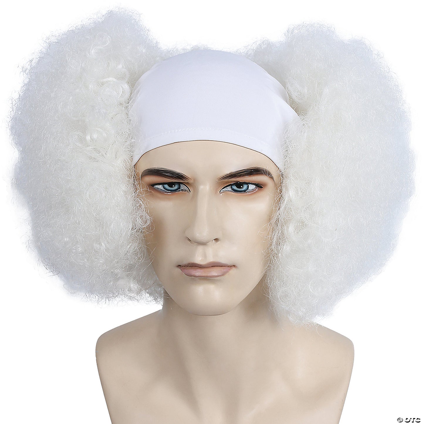 Adults Bald Curly Clown Wig