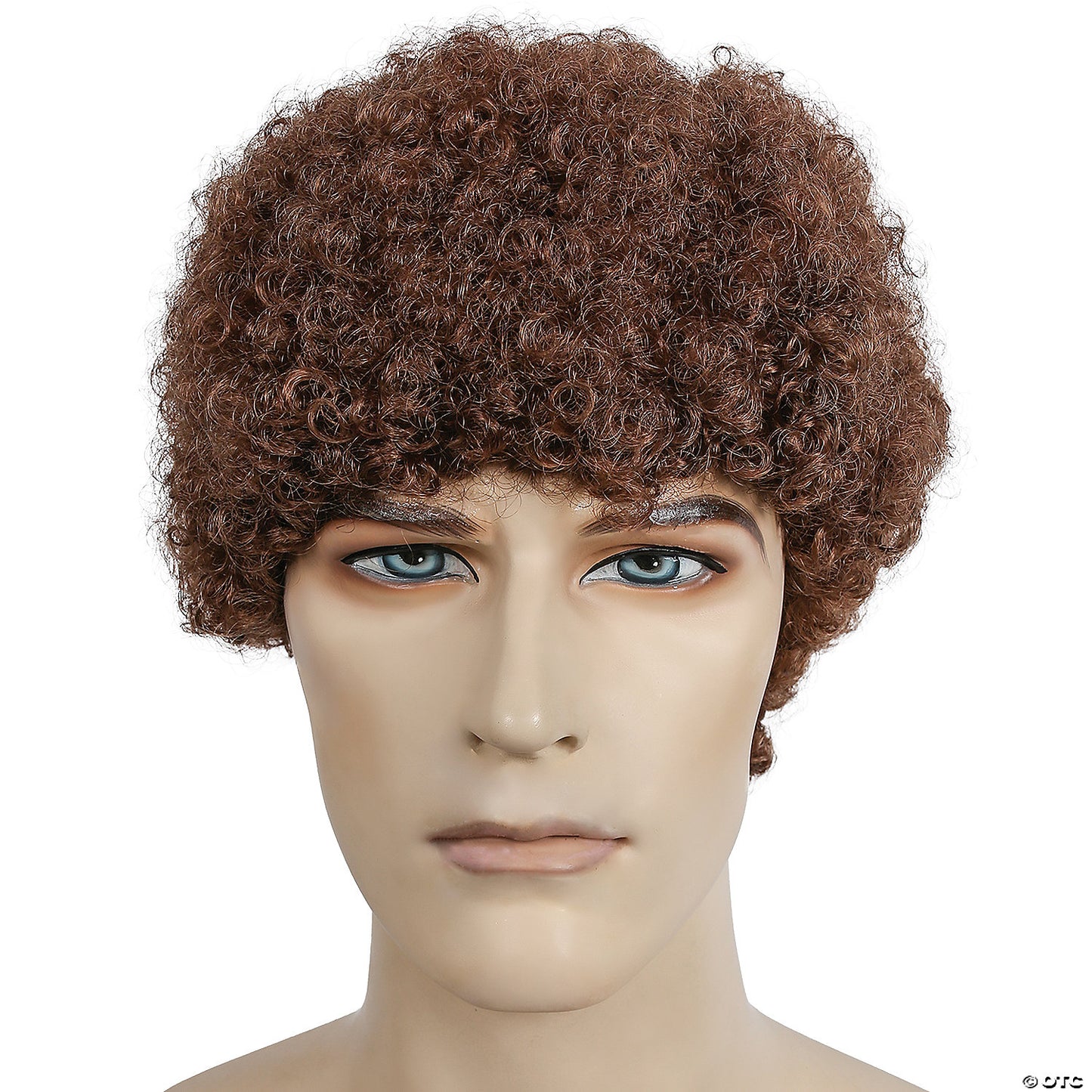 Adults Black Short Afro Wig