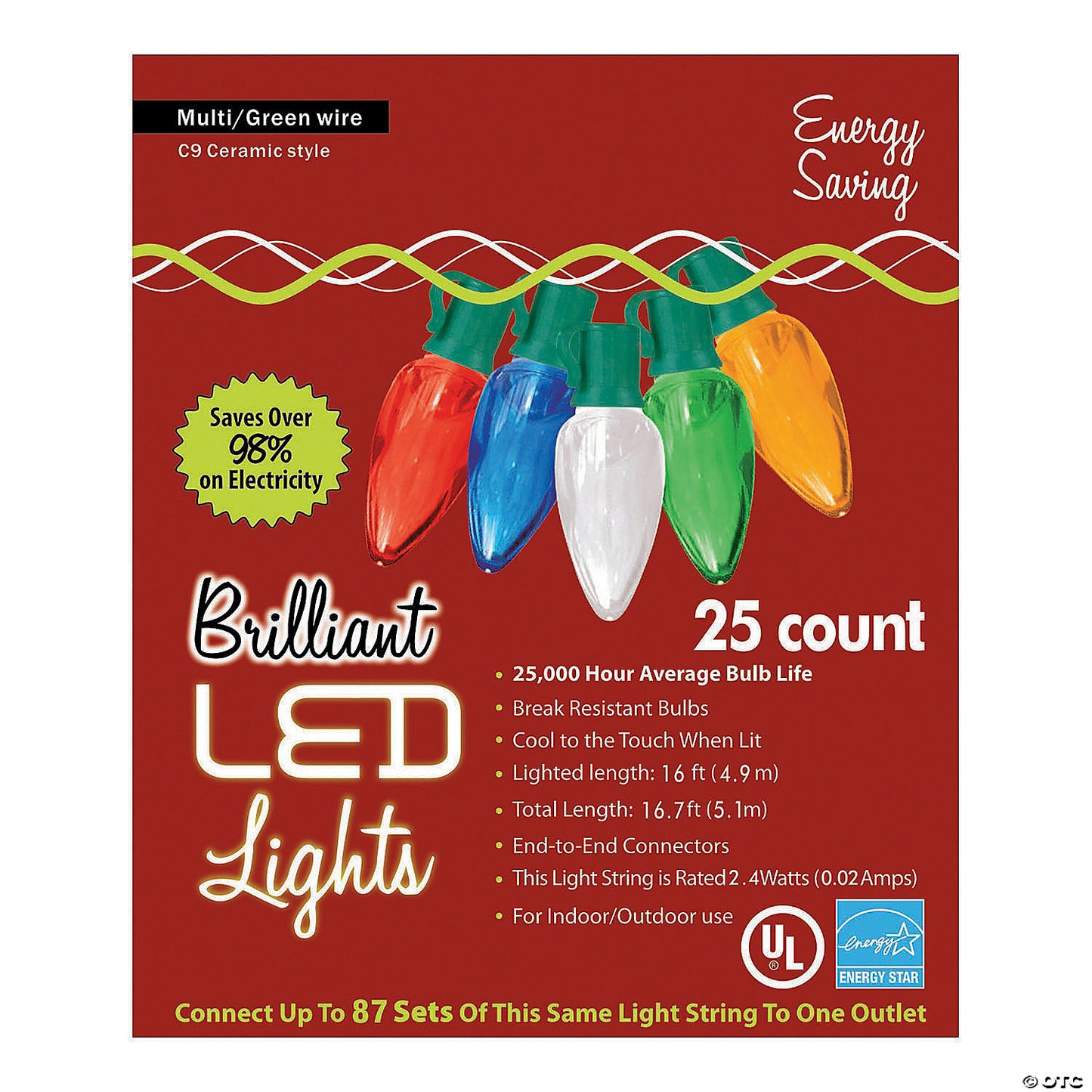 Holiday Lights C9 Ceramic Styl