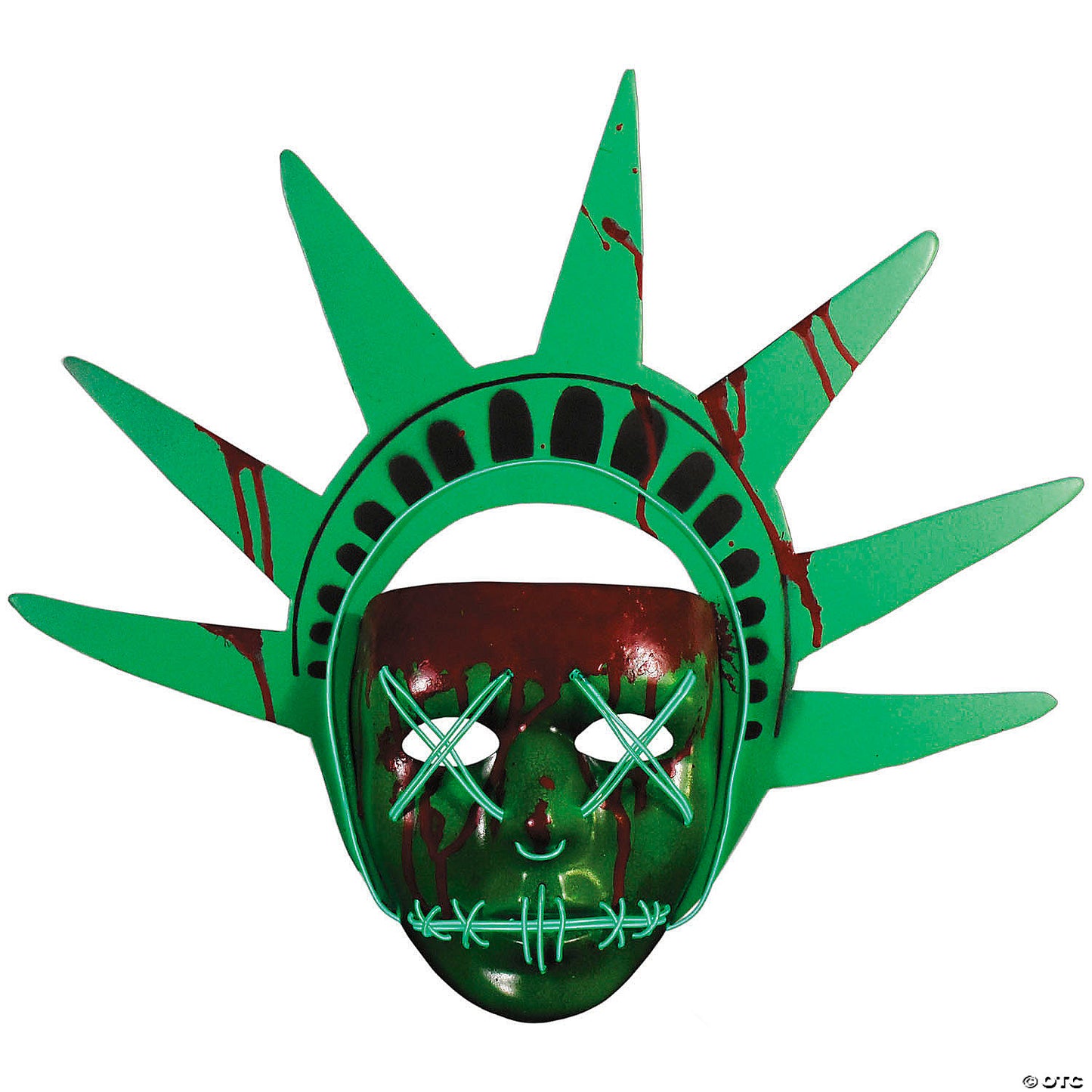 The Purge Lady Liberty Light Up Mask