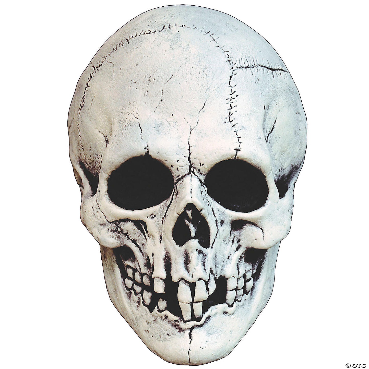 Night Owl Skull Mask - White