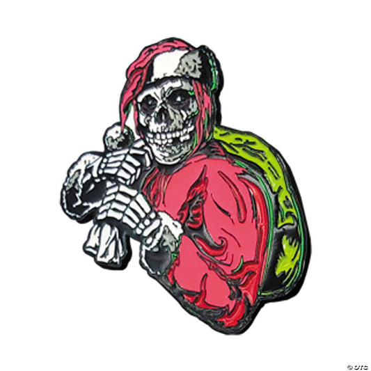 1 3/4" Misfits Holiday Fiend Full-color Enamel Pin