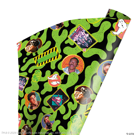 Ghostbuster - Retro Cheese Wrap Paper