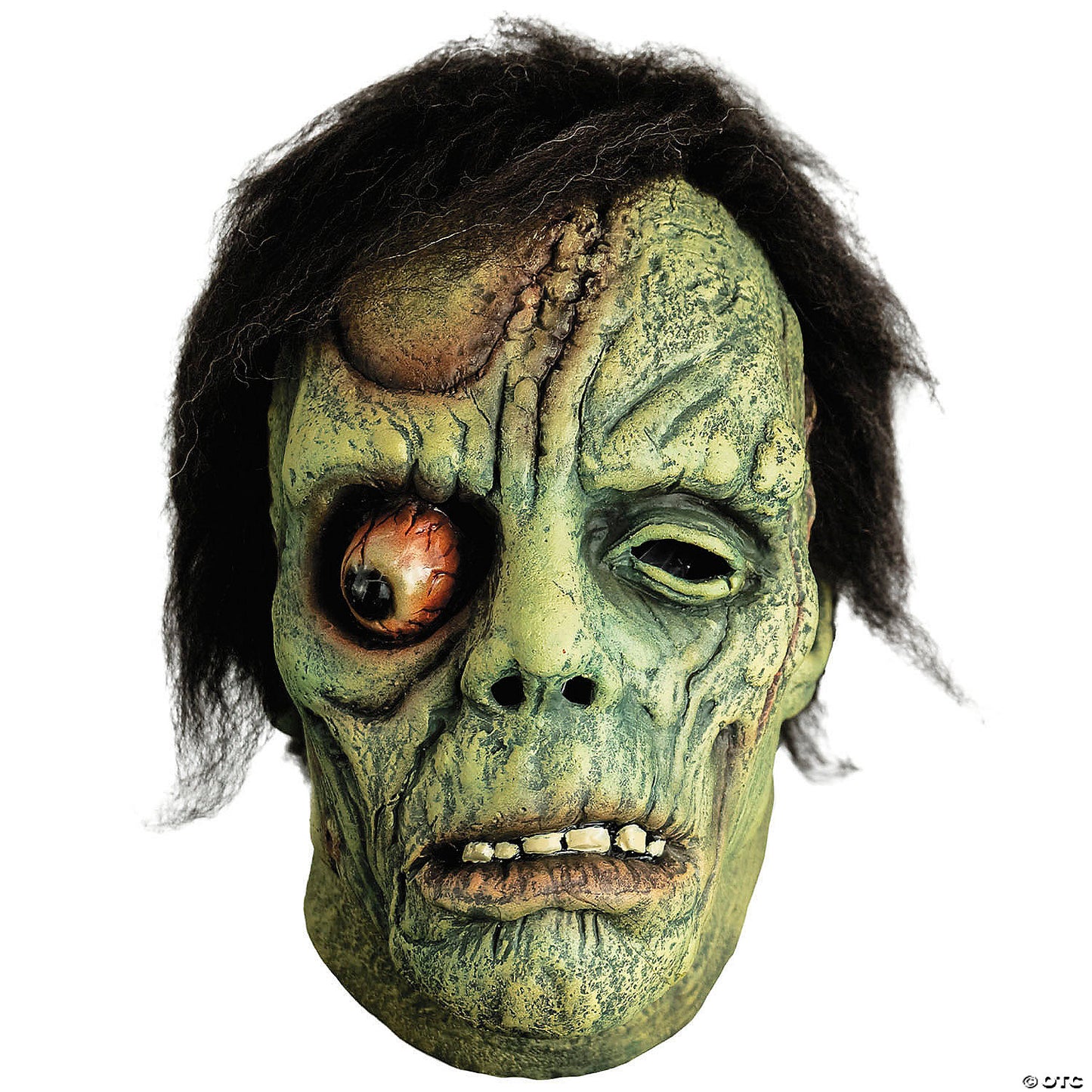 Don Post Studios Teenage Monster Overhead Latex Mask With Hair - One Size