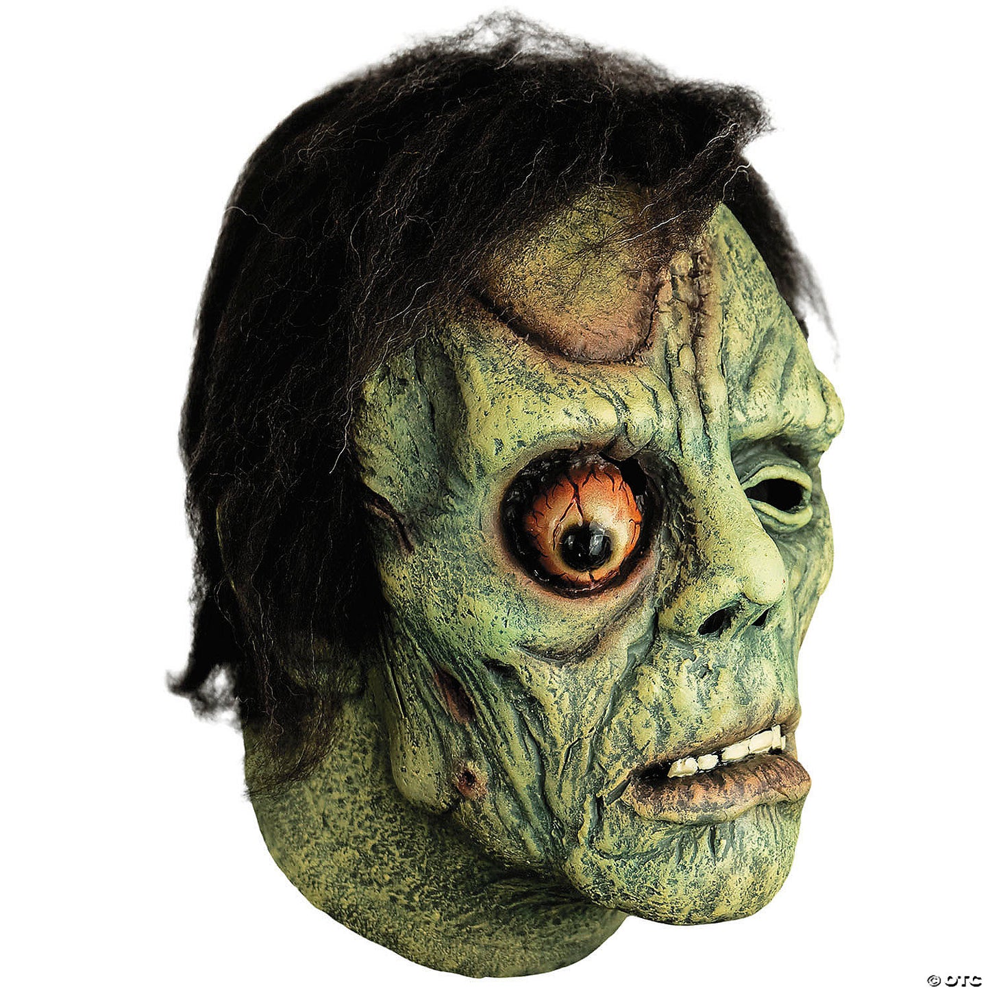 Don Post Studios Teenage Monster Overhead Latex Mask With Hair - One Size