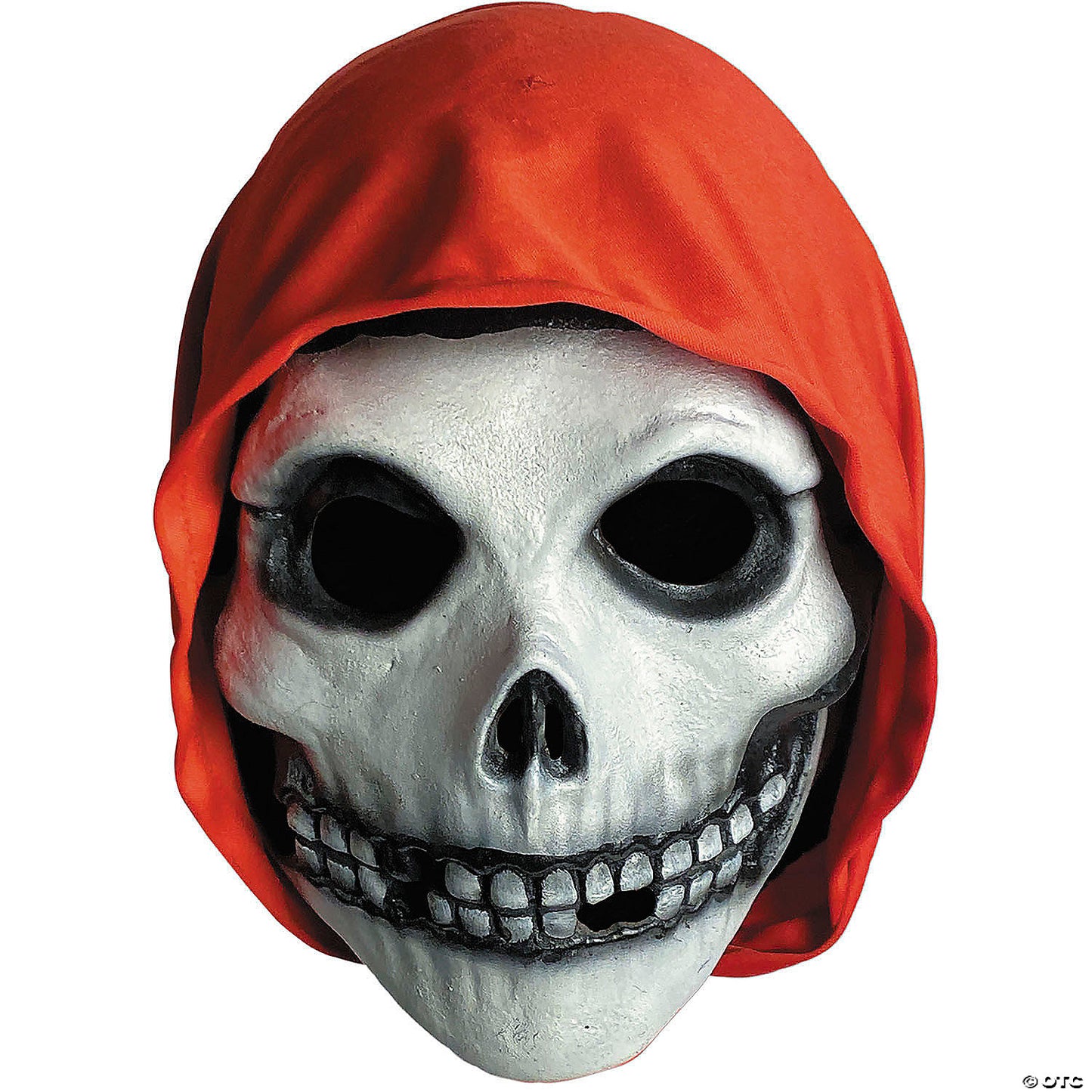 Misfits American Psycho Cover Red Hood Fiend Latex Mask - One Size