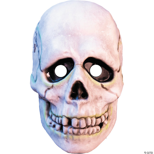 Adults Don Post Studios™ Skull Face Injection Molded Plastic Mask - One Size