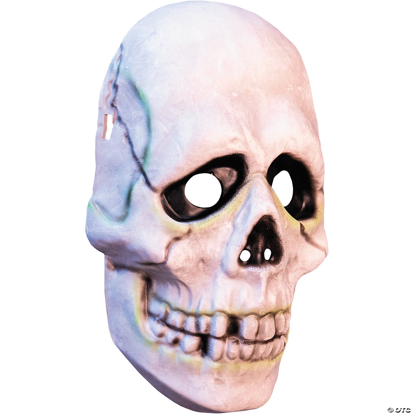 Adults Don Post Studios™ Skull Face Injection Molded Plastic Mask - One Size