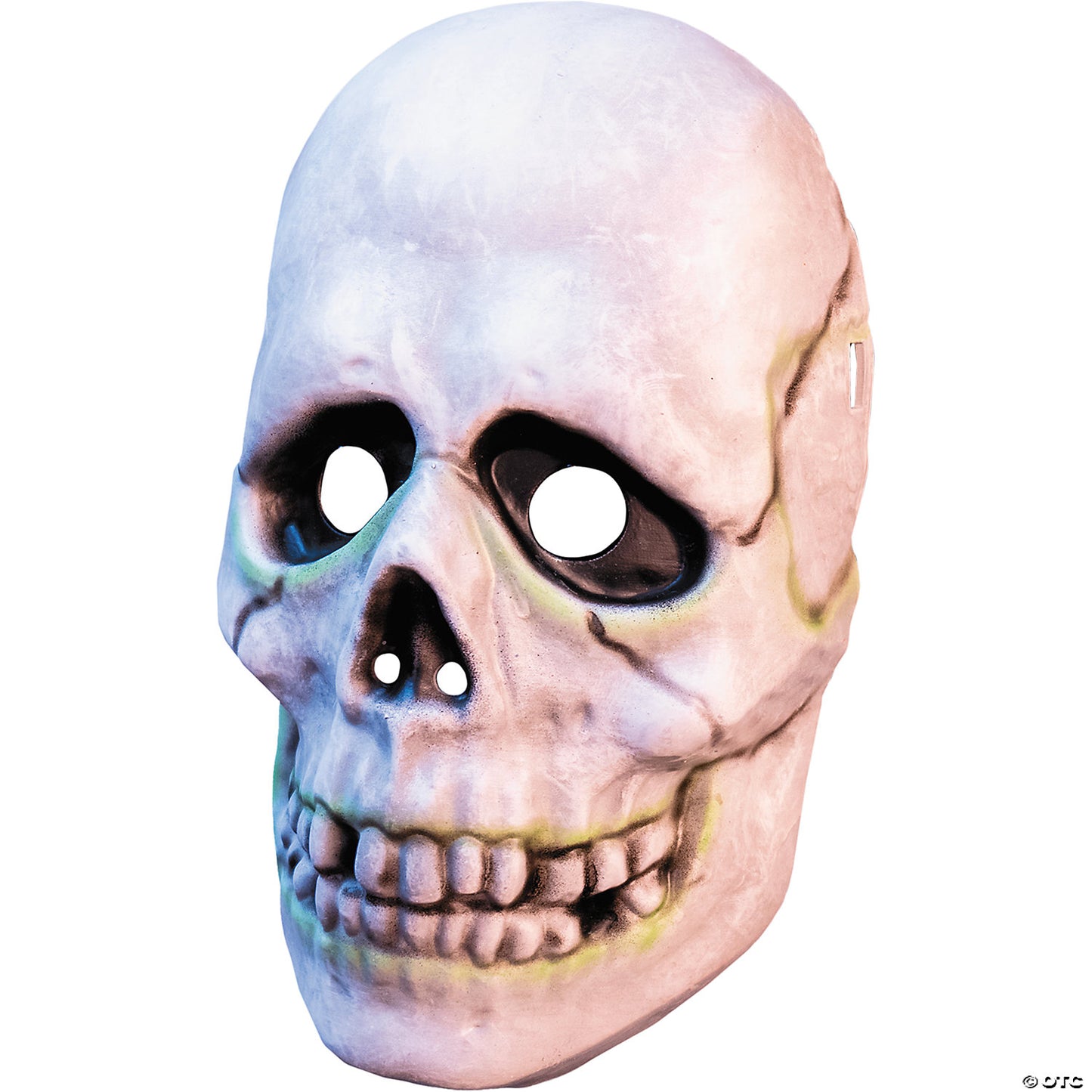 Adults Don Post Studios™ Skull Face Injection Molded Plastic Mask - One Size