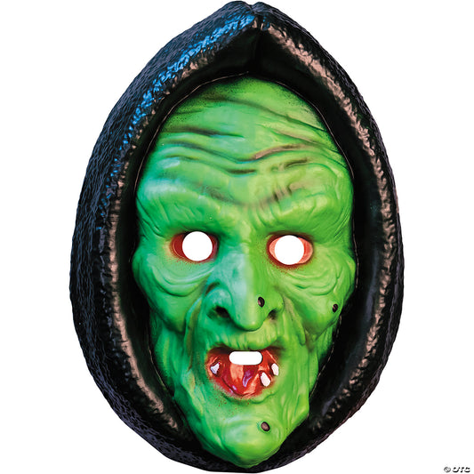 Adults Don Post Studios™ Witch Face Injection Molded Plastic Mask - One Size