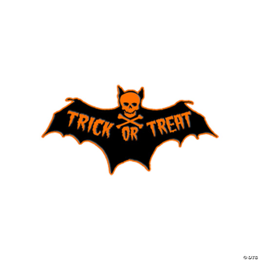 Toxictoons - Trick Or Treat Bat Enam Pin