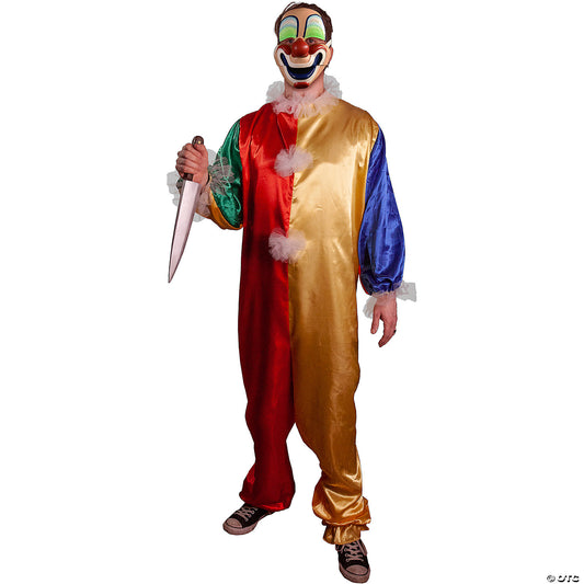 Young Michael Clown Adlt Costume W Mask