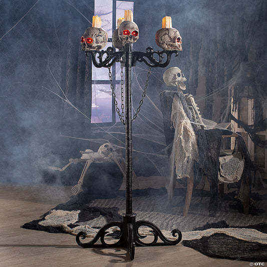 3-in-1 Skull Candelabra