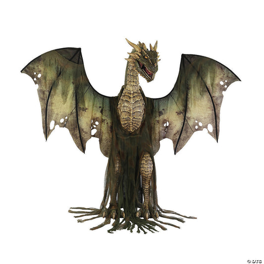 Dark Forest Dragon Animated Prop