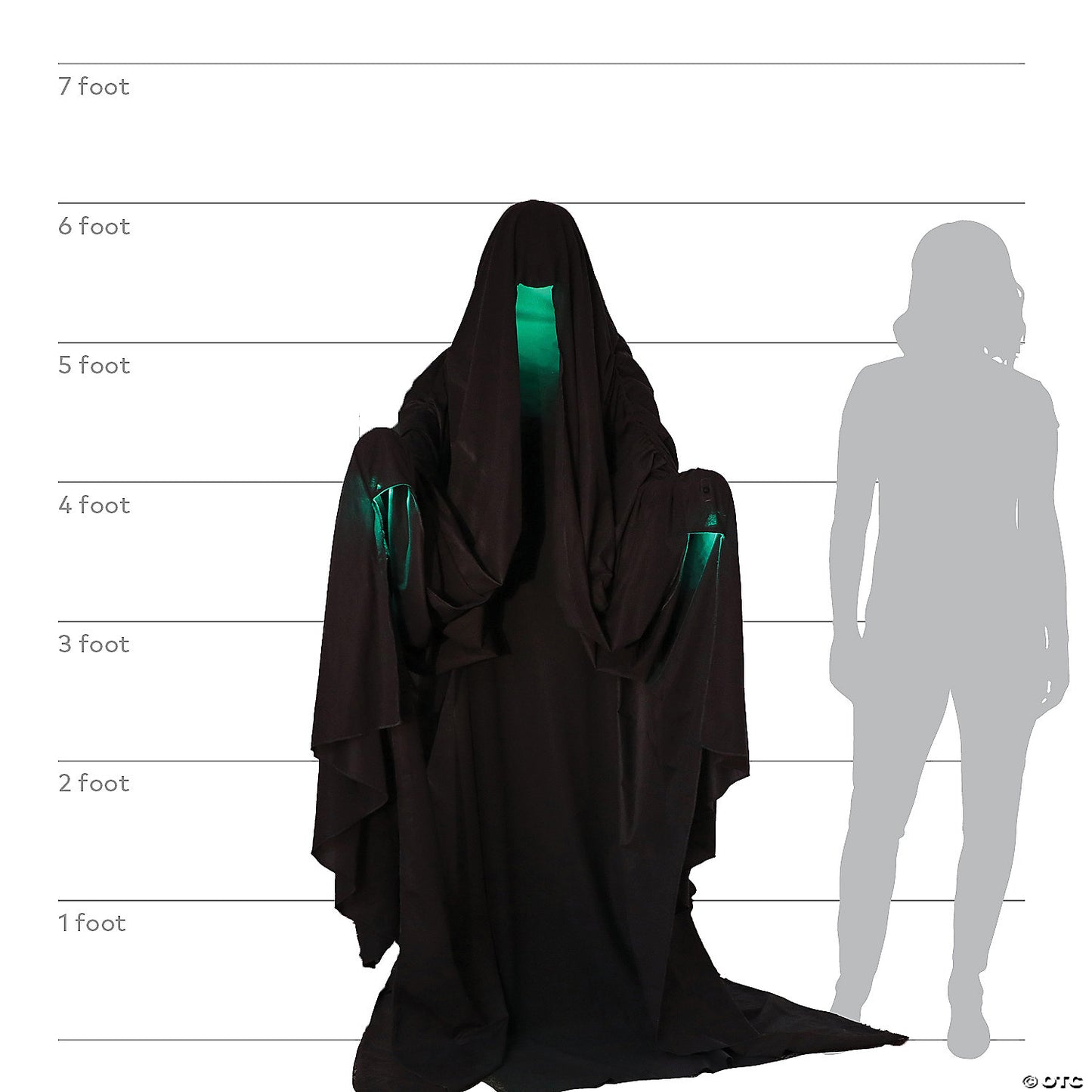 Hooded Phantom Animated Prop