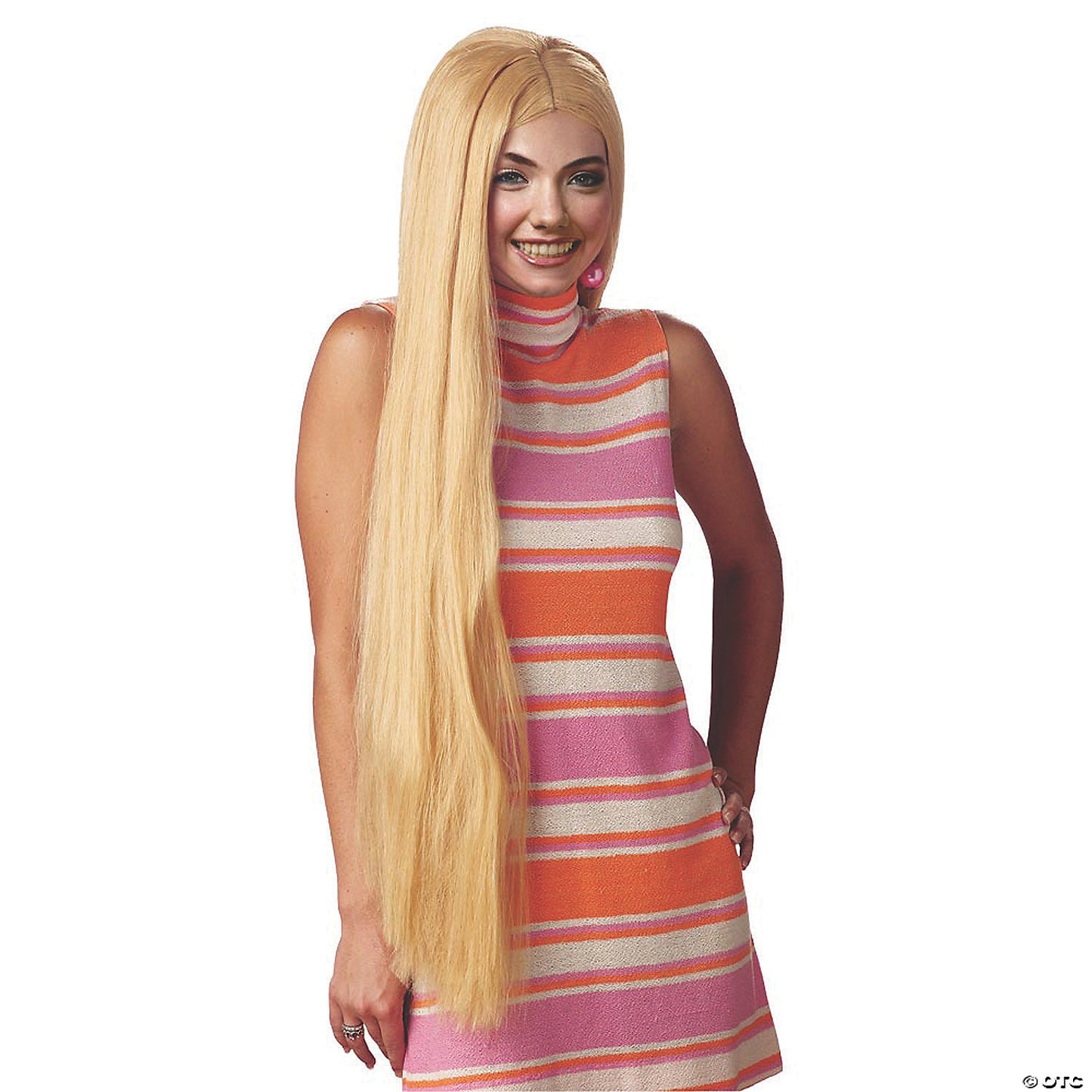 36" Adults Blonde Long Wig