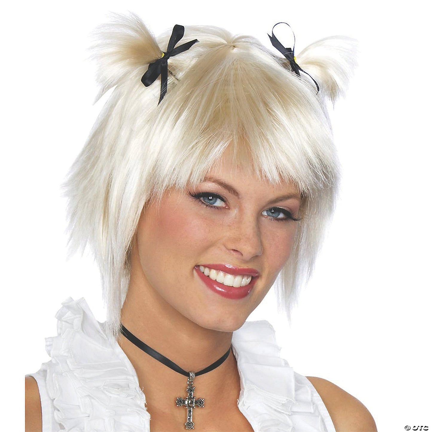 Adults Light Brown Short Ponytails Wig