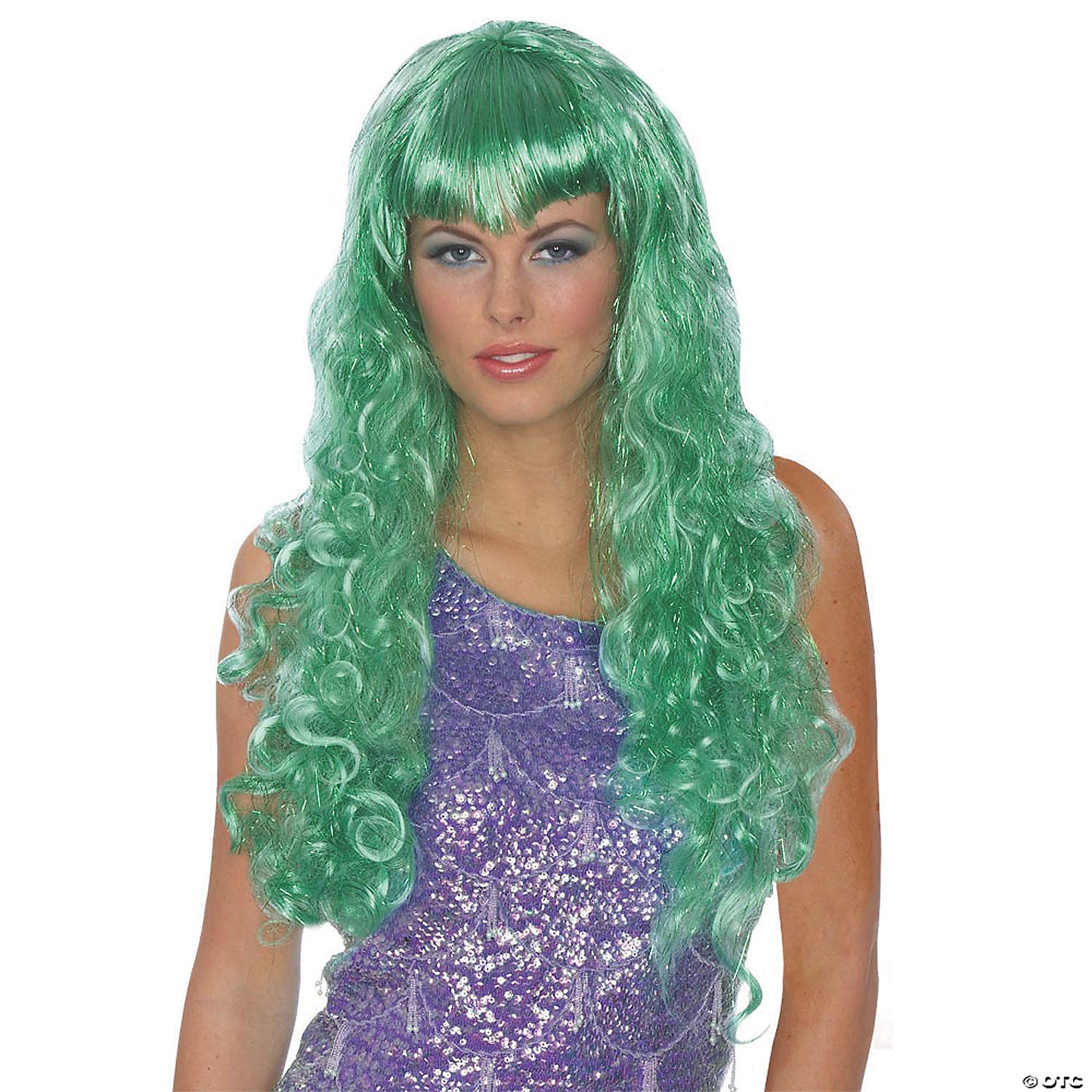 Adults Green Mermaid Wig