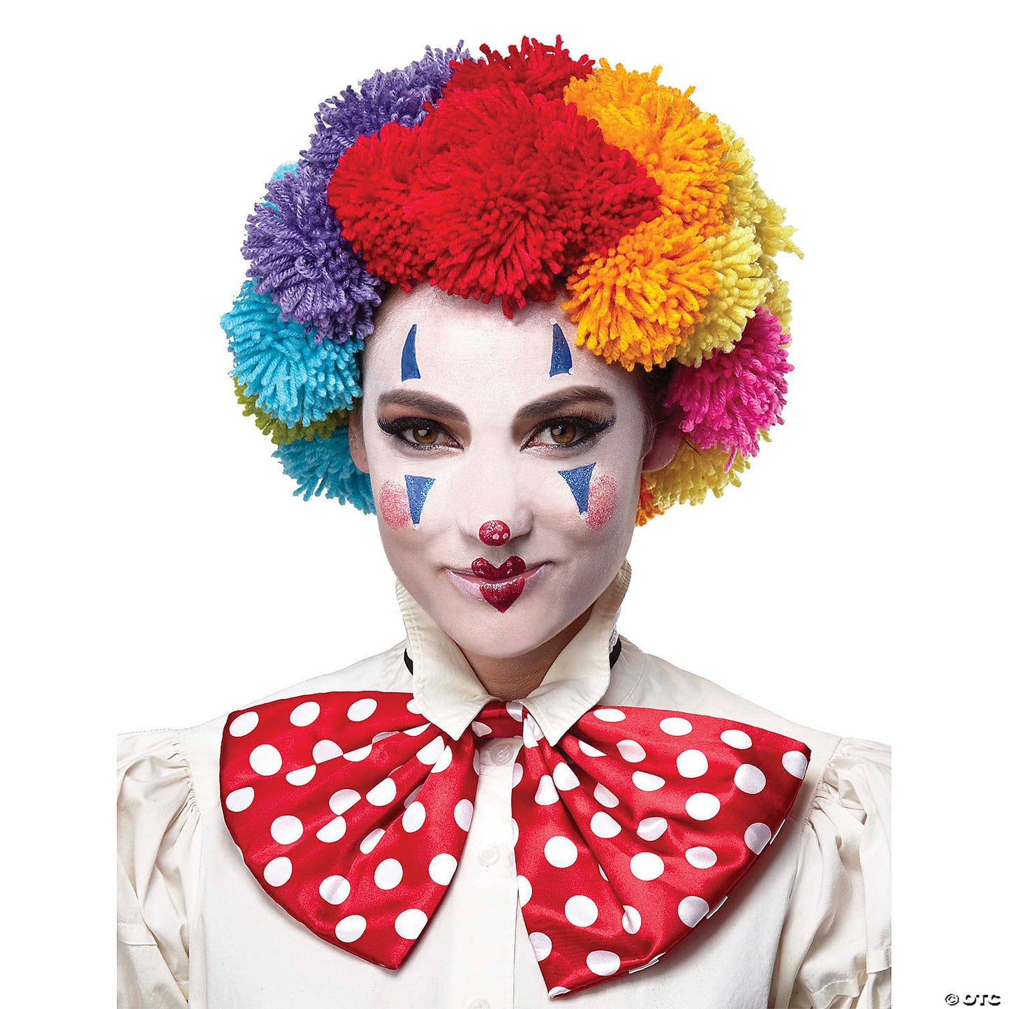 Adult Rainbow Clown Wig