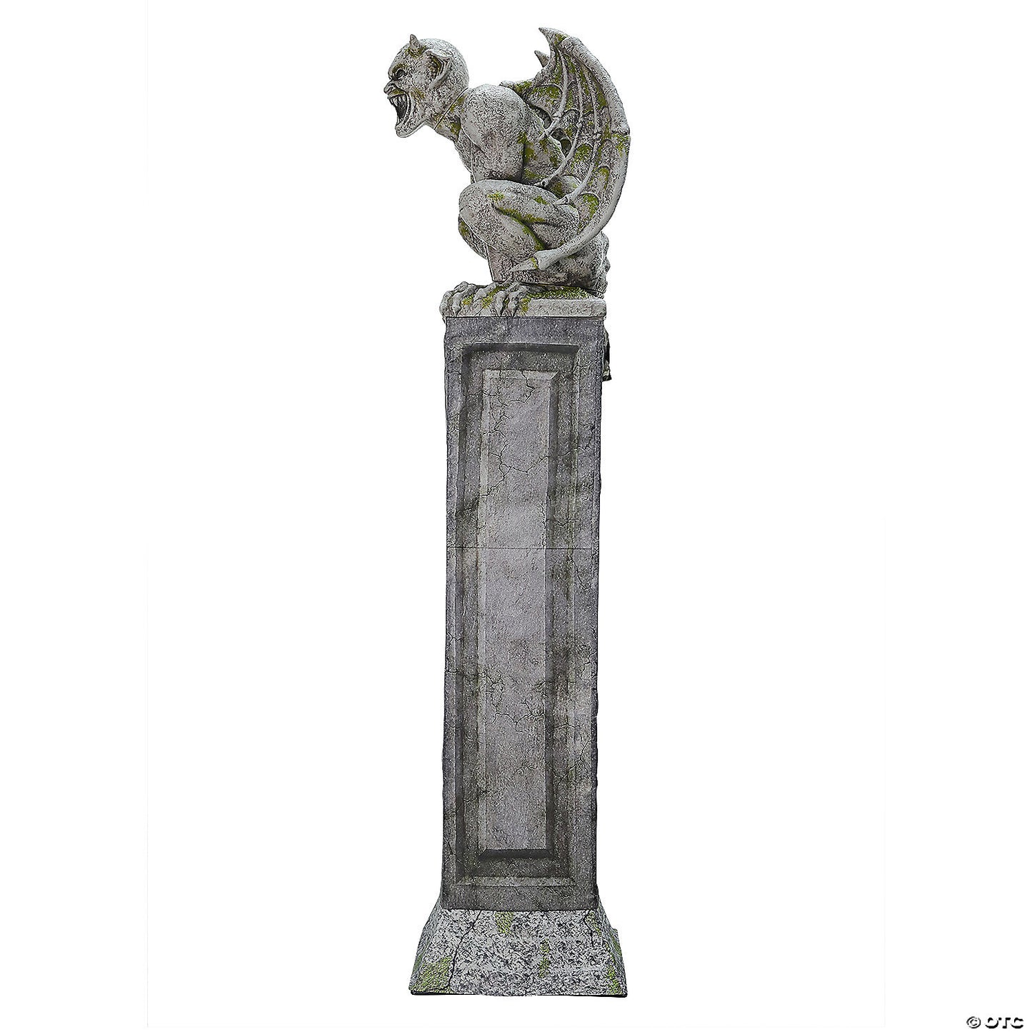 Oversized Gargoyle Pillar