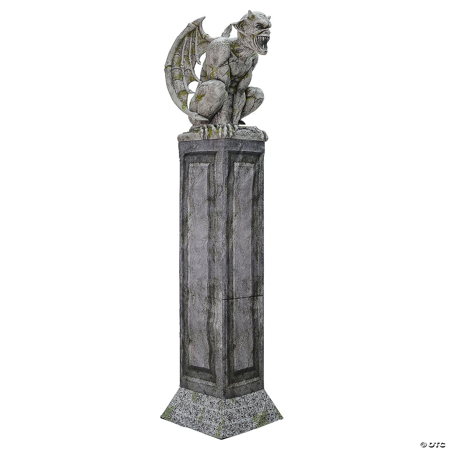 Oversized Gargoyle Pillar