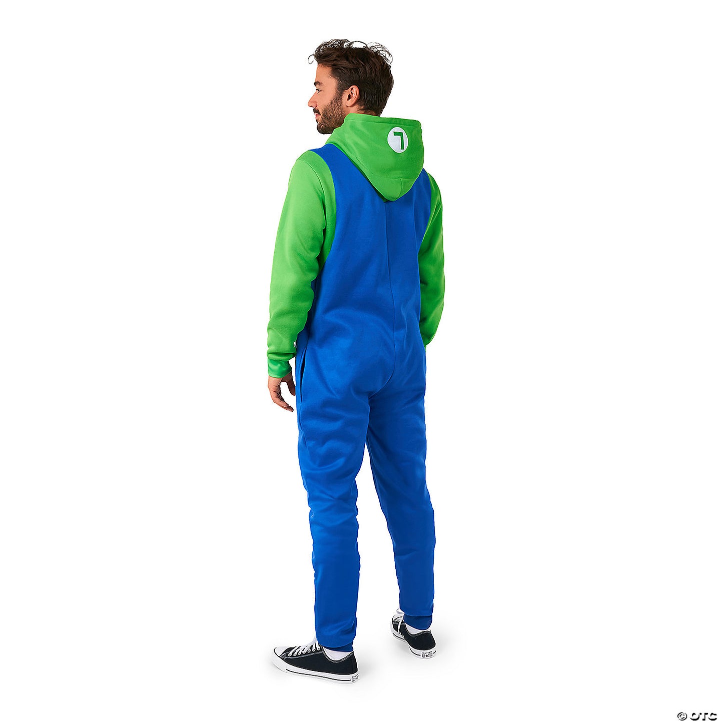 Men's Luigi™ Onesie Costume - Large 42-44