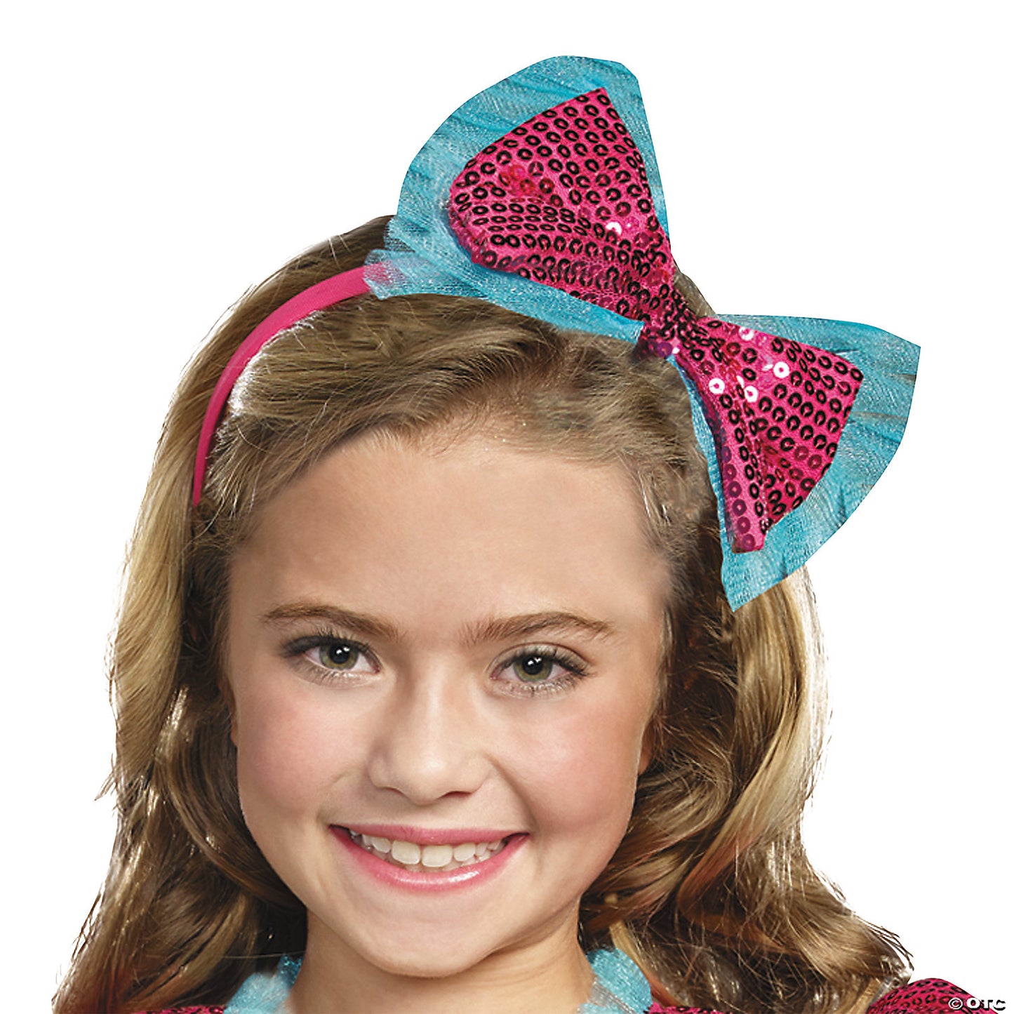 Girl's Pink Dance Craze Headband Costume Accessory