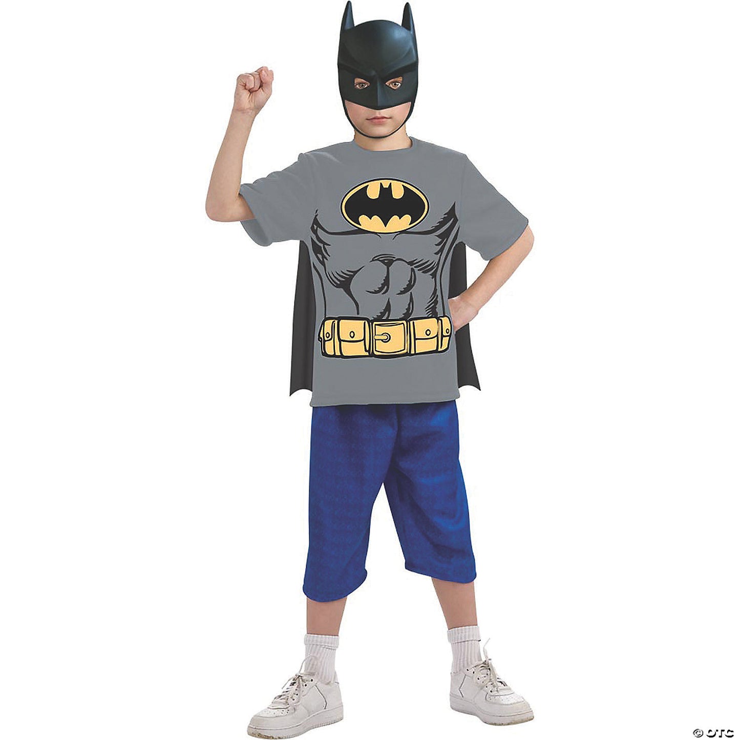 Boy's Batman Shirt Mask Cape Costume - Small