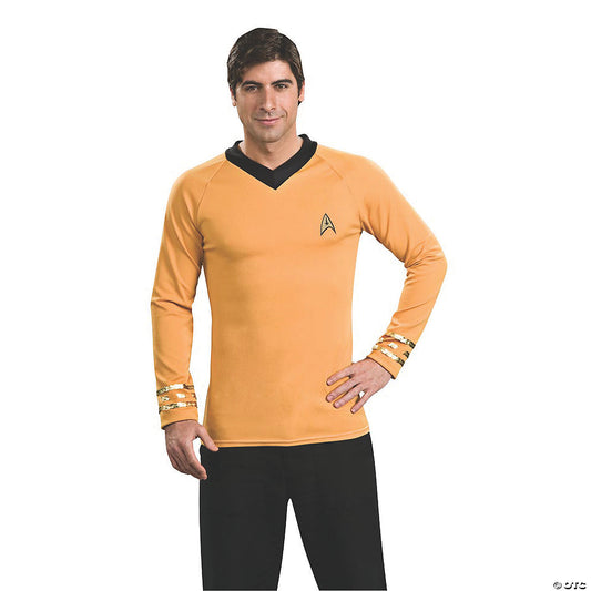 Men's Gold Classic Uniform Star Trek™ Costume - Medium