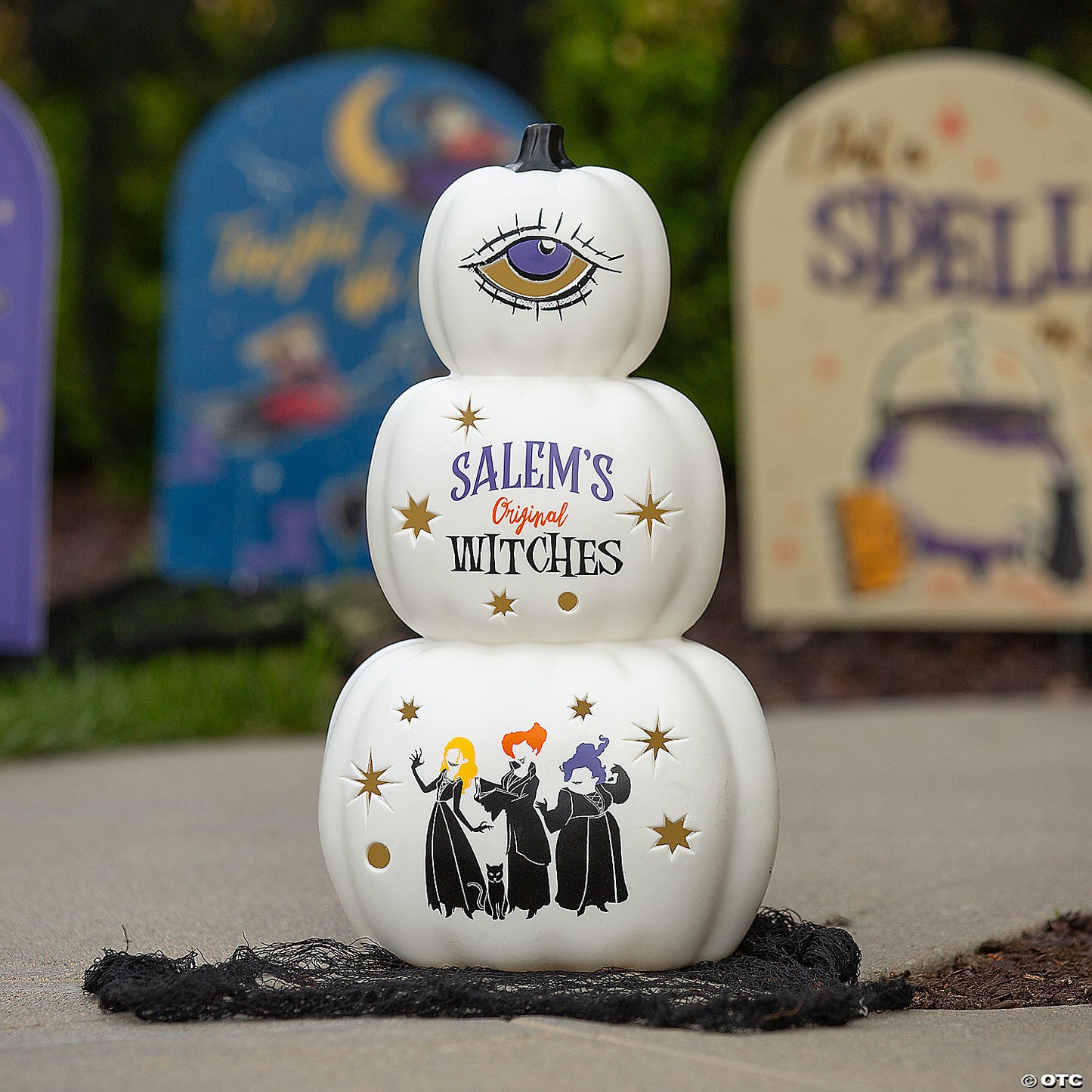 Salem's Original Witches Light Up Pumpkn