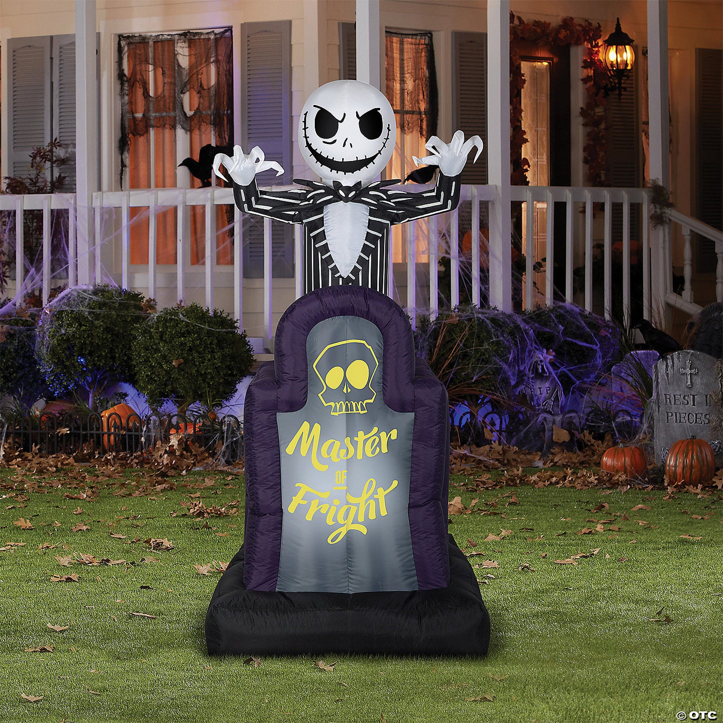 Popup Jack Skellington Airblown