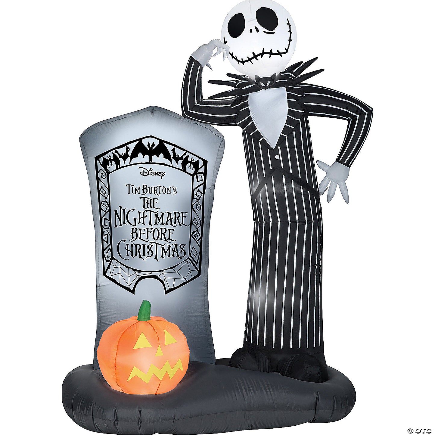 Airblown Jack Skellington Tomb