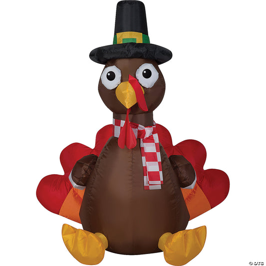 Airblown Turkey W/scarf Sm