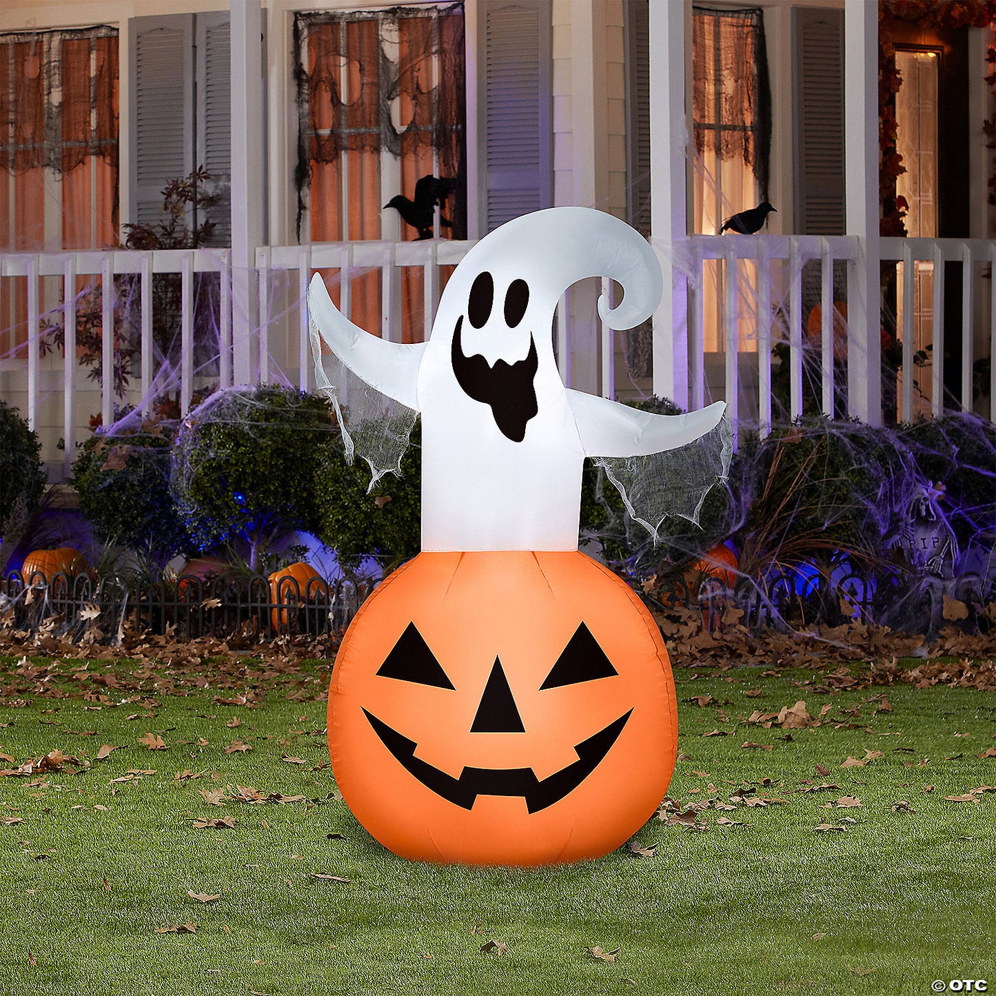 Airblown Ghost Jack O Lantern