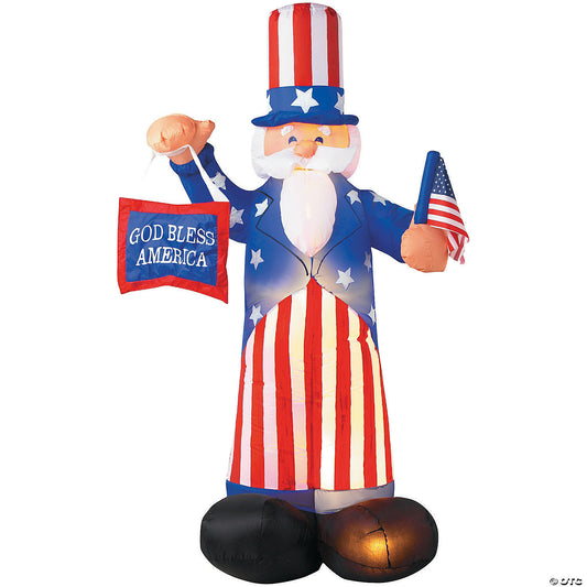 Uncle Sam Airblown 6 Feet Tall